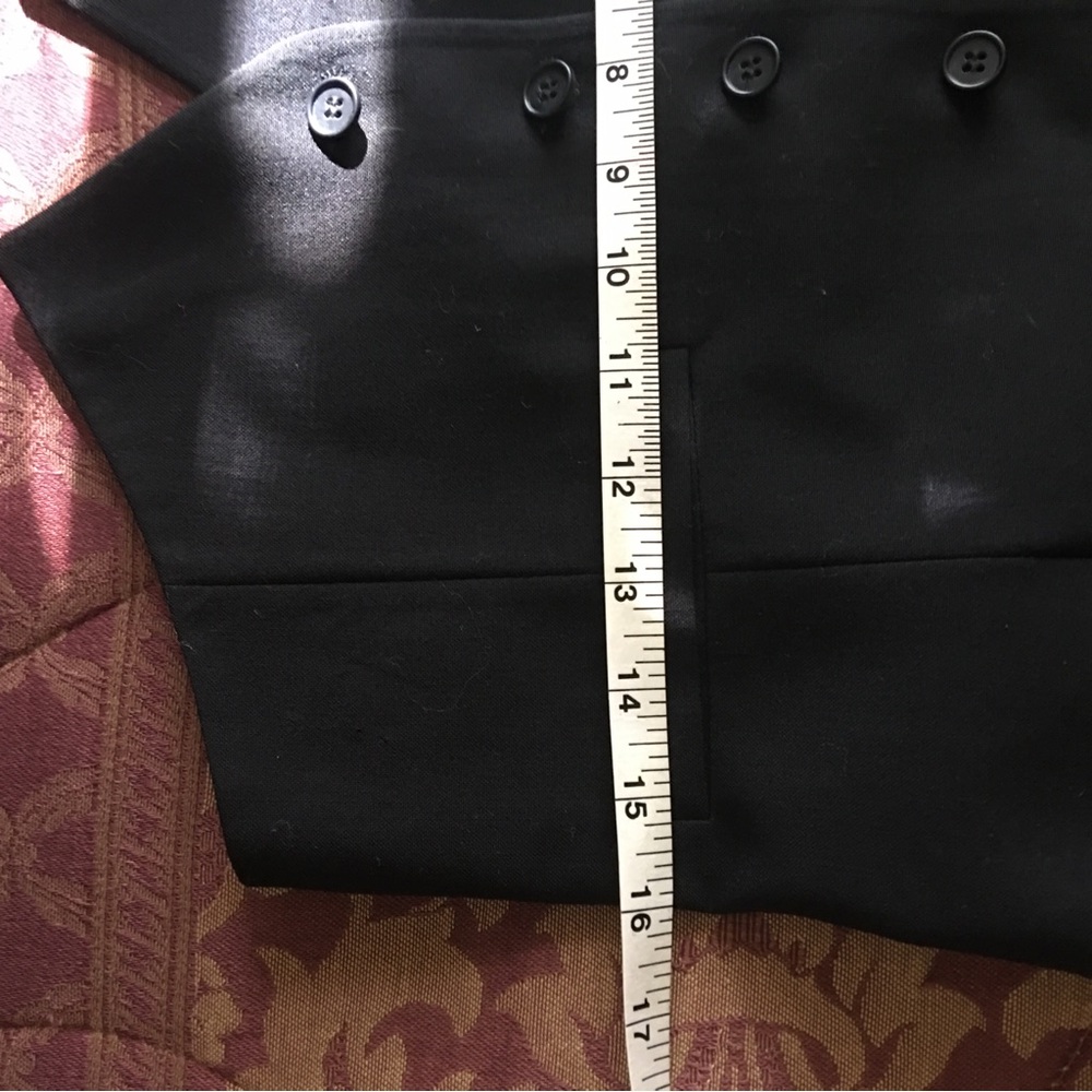 Men’s  or ladies Black and silver Vest Size M - Picture 10 of 10